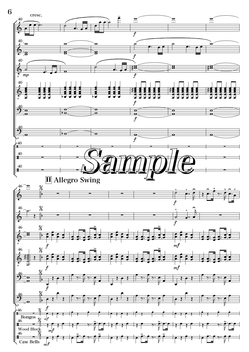 Sample Score